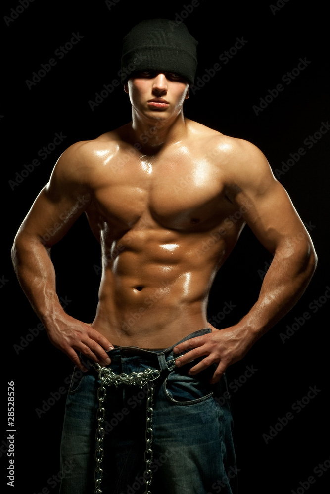 Fototapeta premium Young sports guy