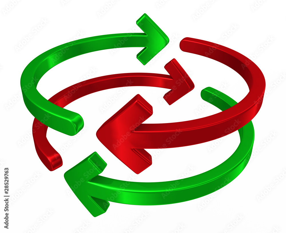 Arrows - 3d render Arrows - 3d render