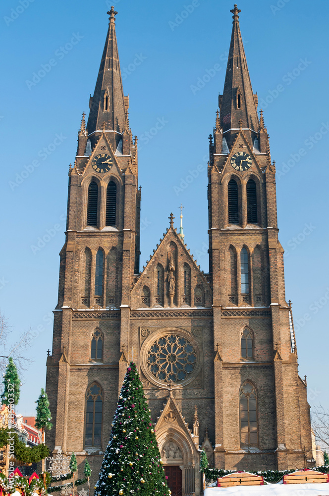 Saint Ludmila Church, Prague, Czech Republic