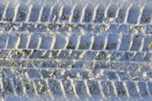 Winter Tire Tracks