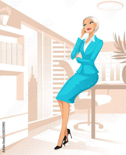 Businesswoman at office