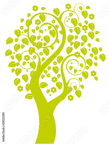 arbol verde