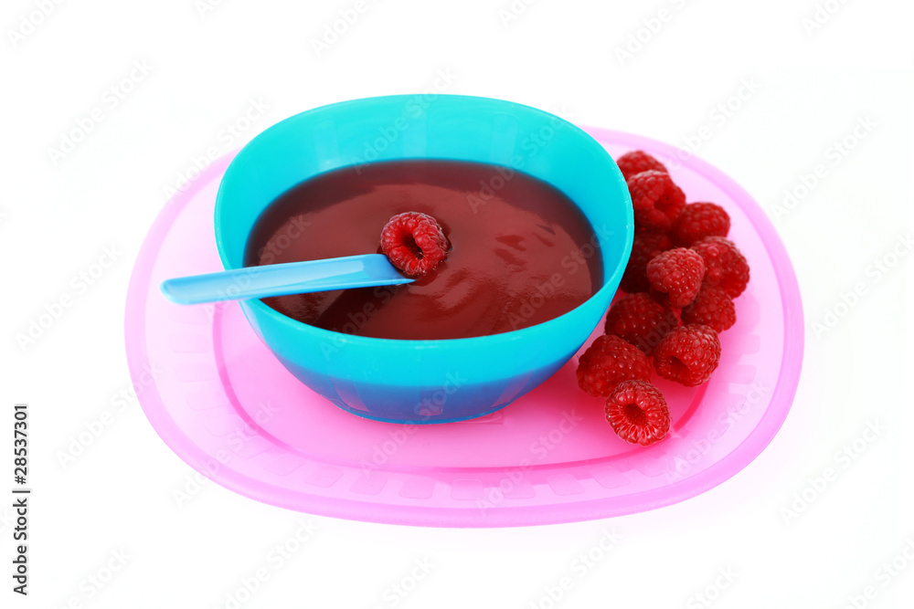 raspberries - baby food