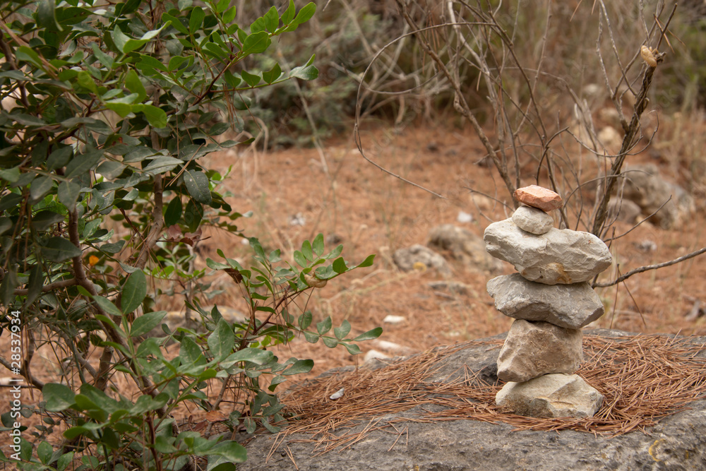 Obraz premium Steinmännchen