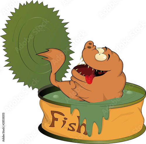 Fish canned food