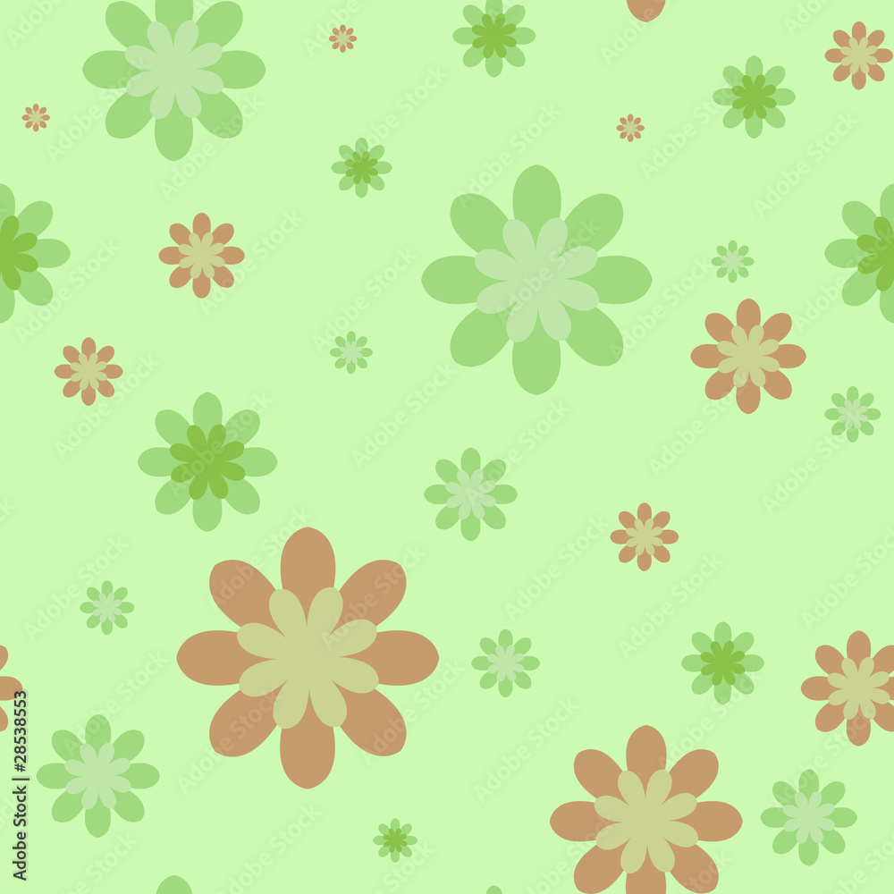 seamless pattern with flowers. vector seamless pattern with flowers. vector