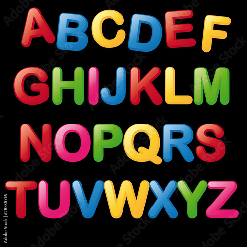 Alphabet scolaire © Bruno.Gilloots