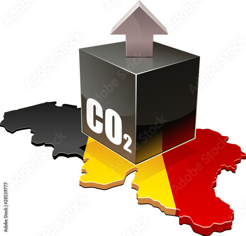 Émissions de CO2 de la Belgique (détouré)