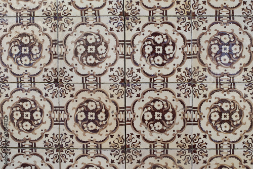 Portuguese glazed tiles