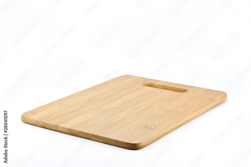 Cutting board, isolated on white background Cutting board, isolated on white background