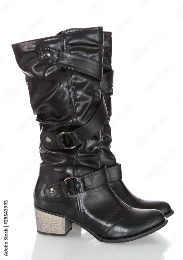 boots , isolated. boots , isolated.