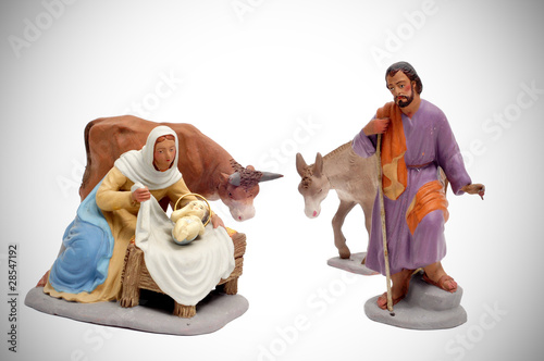 nativity scene photo