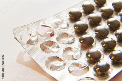 pills in blister-pack