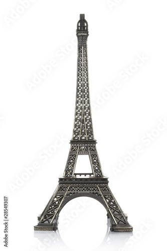 Eiffel tower with clipping path © andersphoto