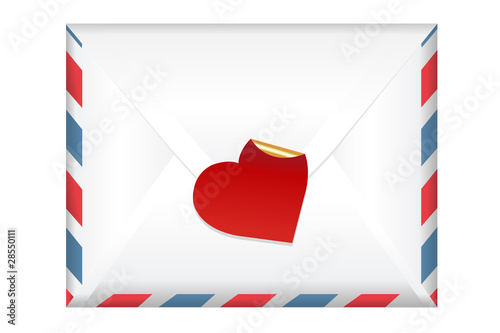 Envelope With A Label