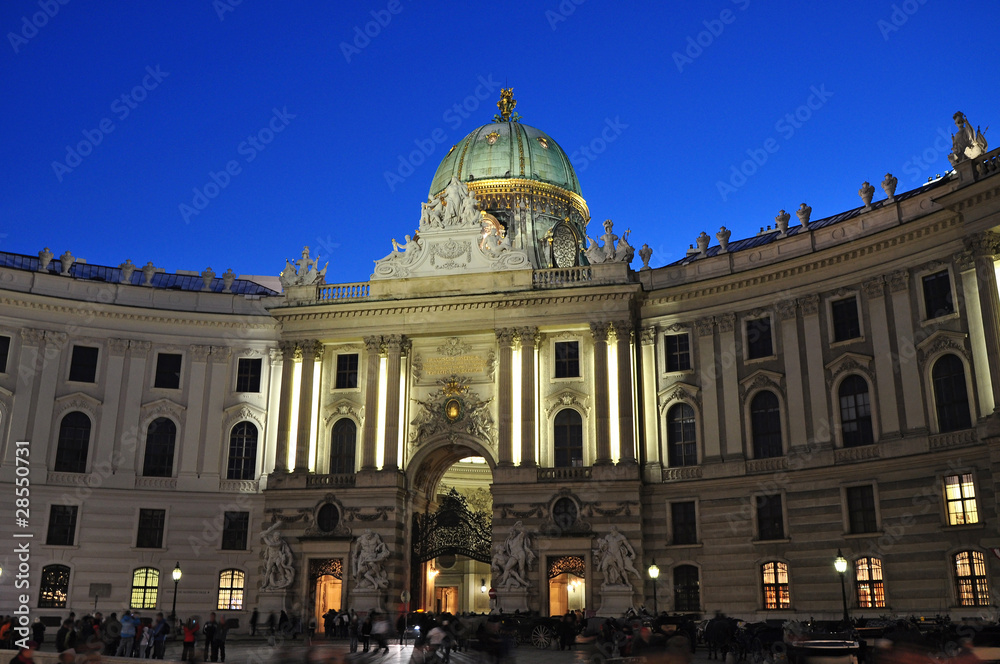 Hofburg palace, Vienna architecture, Austria