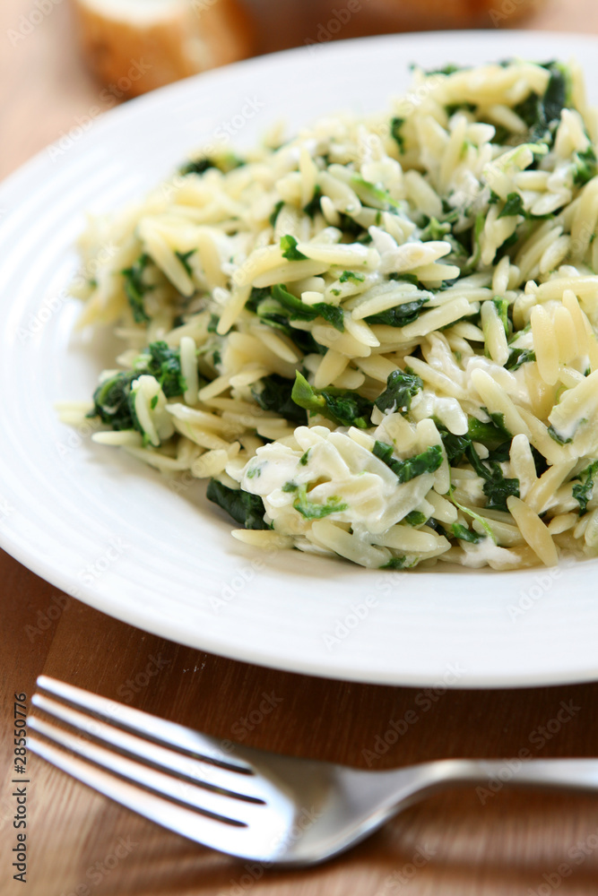 Spinach Orzo Spinach Orzo