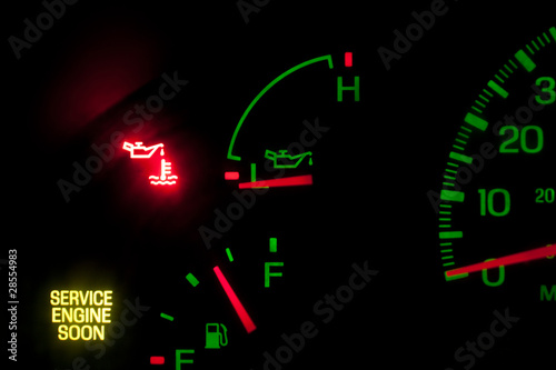 Service Engine oil pressure