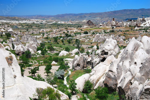 Kiliklar valley in Cappadocia, landmark of Turkey