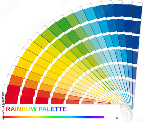 Rainbow palette