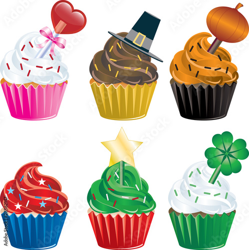 Holiday Cupcakes