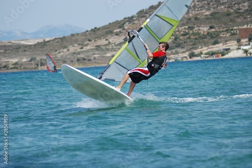windsurfing  on the move © svetlyachok