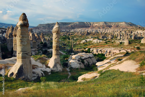 Obraz na plátně Goreme panorama, in Cappadocia