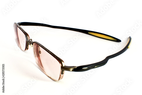 modern sport eye glasses isolated