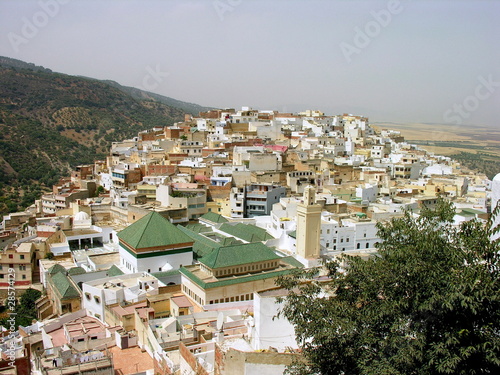 Moroccan Village on a Hill photo