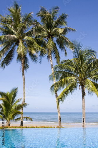Beautiful tropical beach © OlegD