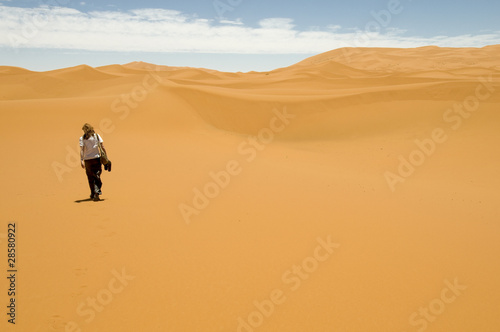 Steps in the desert