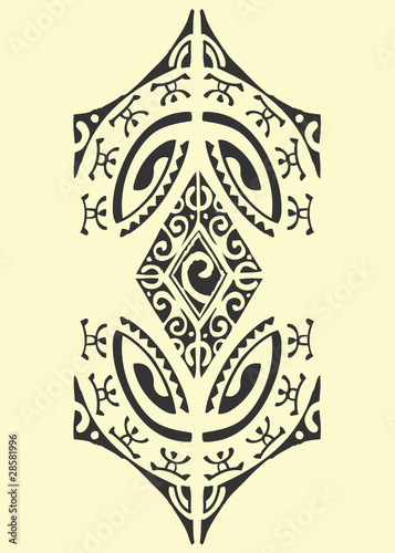 maori tribale decoro