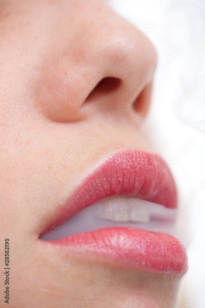 Naklejka premium Beauty & Smoke