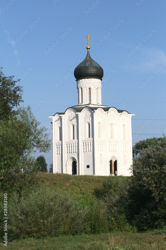 XII century Church on the Nerl in Bogolyubovo Russia