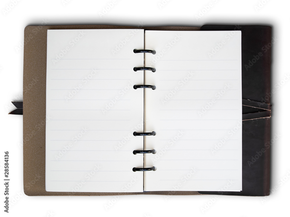 Old Brown Leather cover notebook Old Brown Leather cover notebook