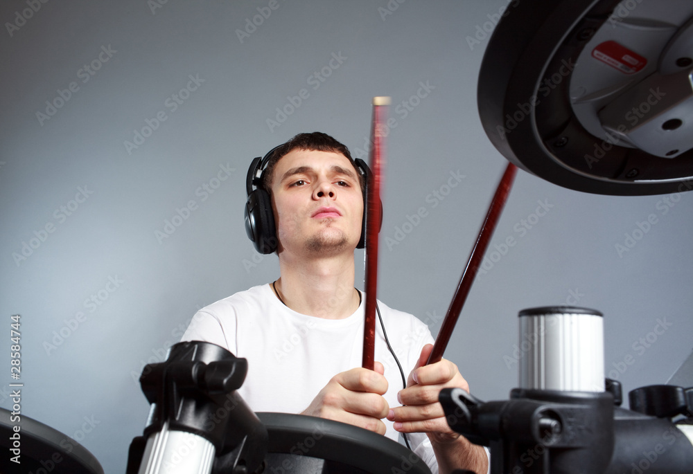 Fototapeta premium Drummer