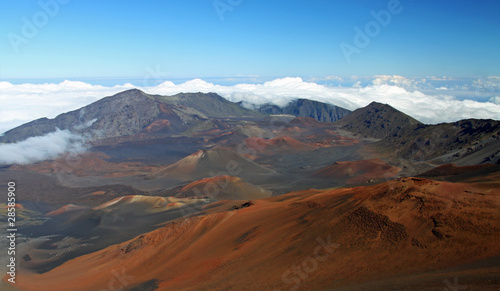 Caldera of the Haleakala volcano (Maui, Hawaii)