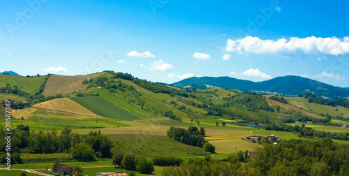 Beautiful italian hills landscape © Minerva Studio
