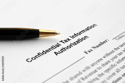 Confidential tax information