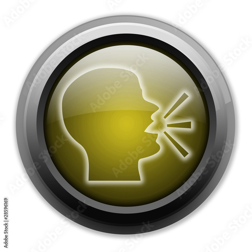 Yellow Button (Dark/Glow) 