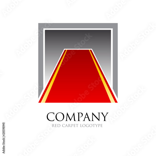 Logo Red Carpet. Public relations (PR) # Vector