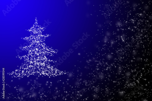 blue background, new year.