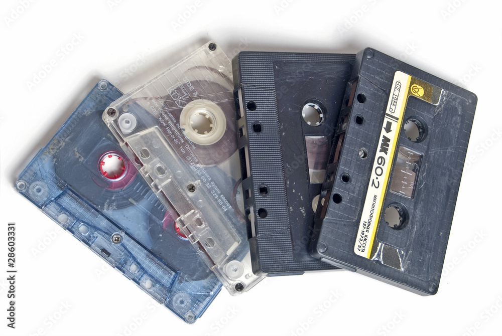 Obraz premium Cassette tapes
