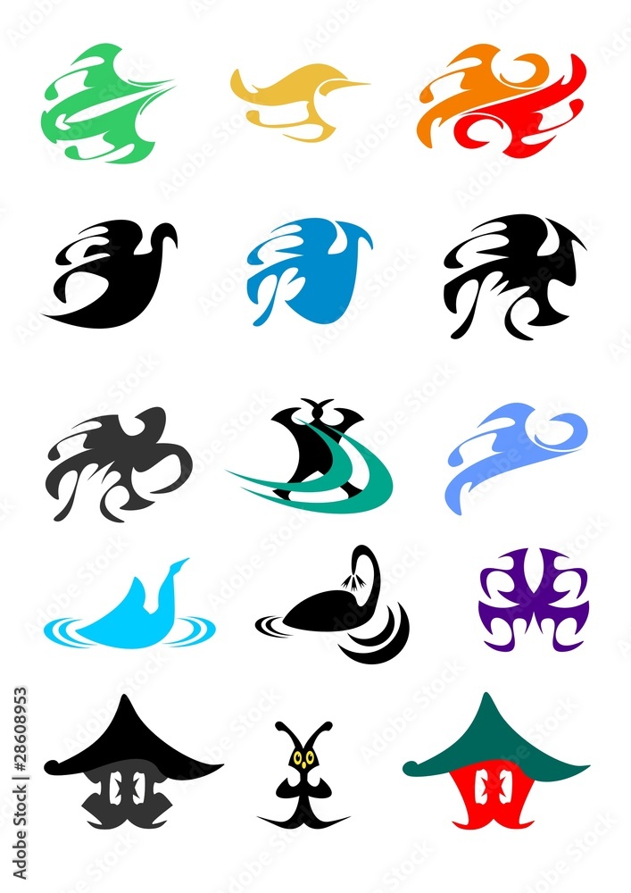 Full-color vector icons