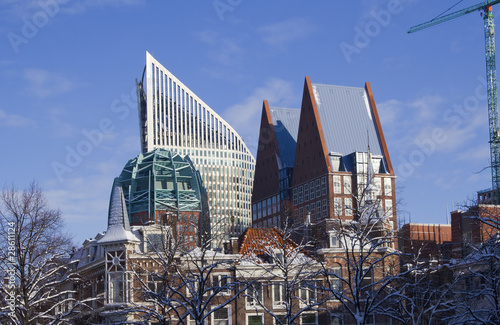 Skyline of The Hague, Holland photo