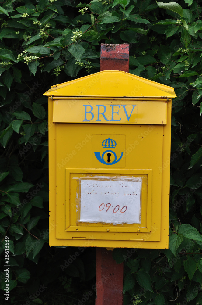 Briefkasten - ländlich - Schweden Stock Photo | Adobe Stock