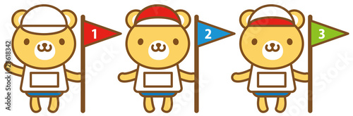 くま　運動会