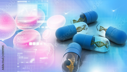 Dna in pill
