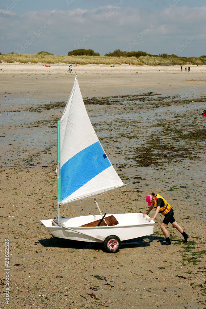 Fototapeta premium rester optimiste