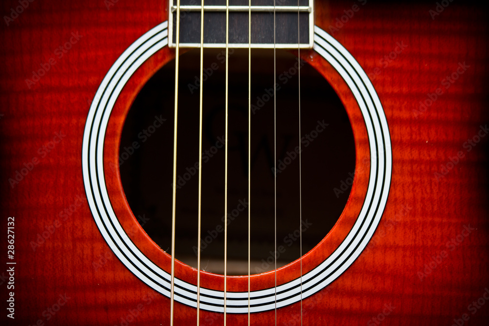 Obraz premium Guitarra electroacustica